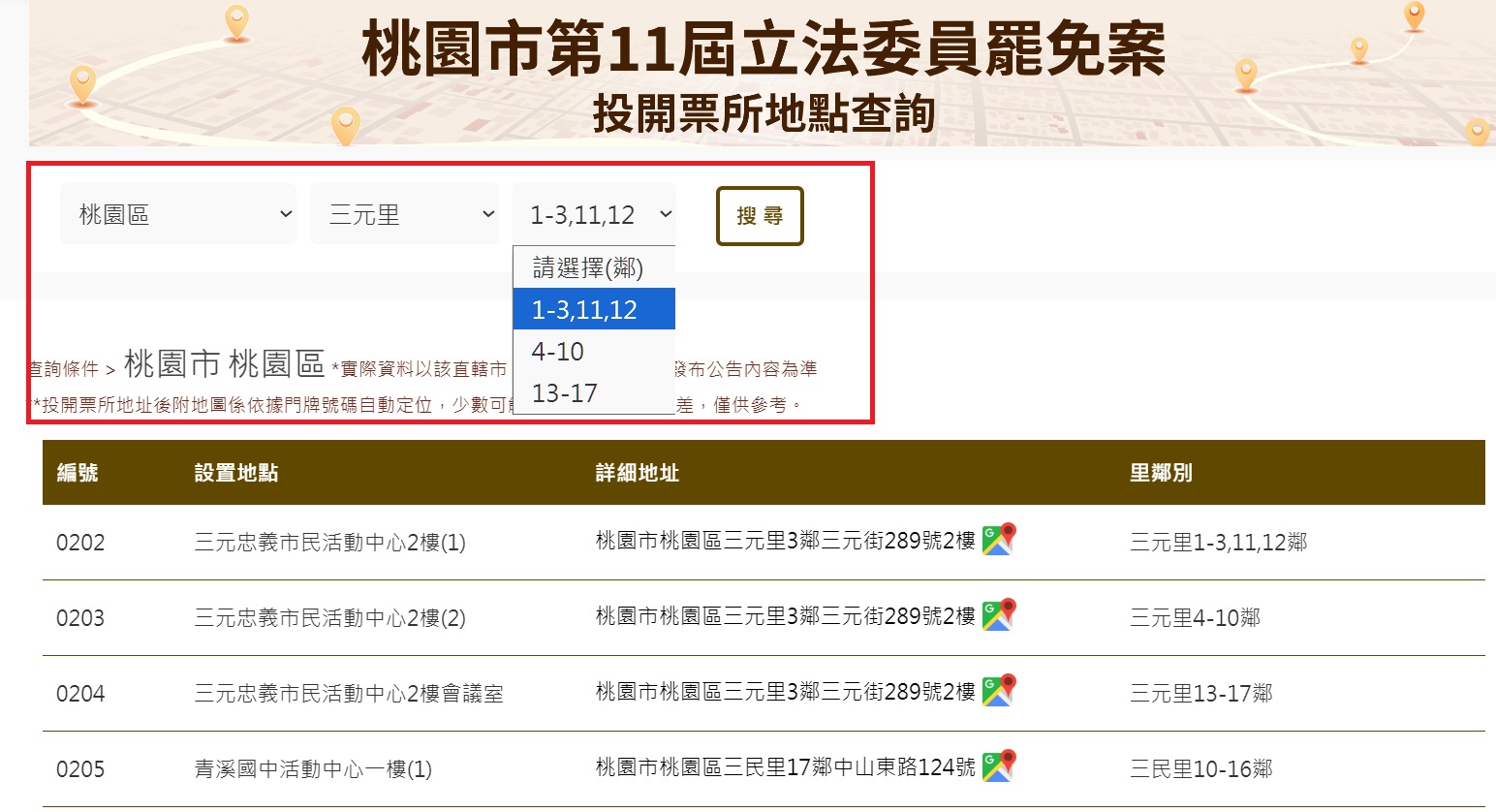 桃園6立委罷免成案 投票所地點這裡查 14g5w46