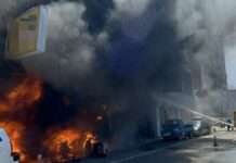 桃園中山路便當店陷火海 3大人1男嬰送醫