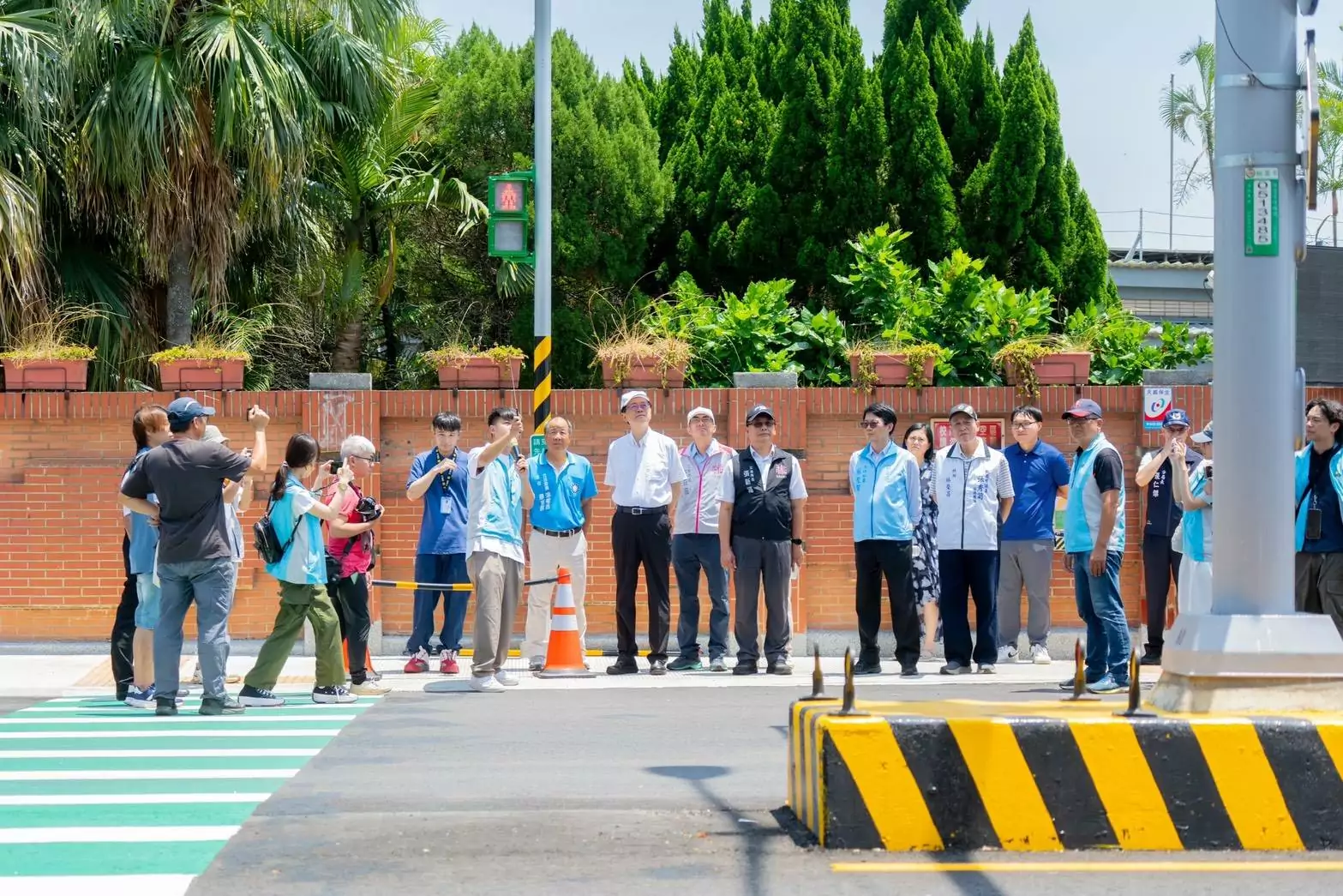 桃園改善新屋永安國小、國中通學廊道 守護學童安全 桃園改善新屋永安國小、國中通學廊道 守護學童安全