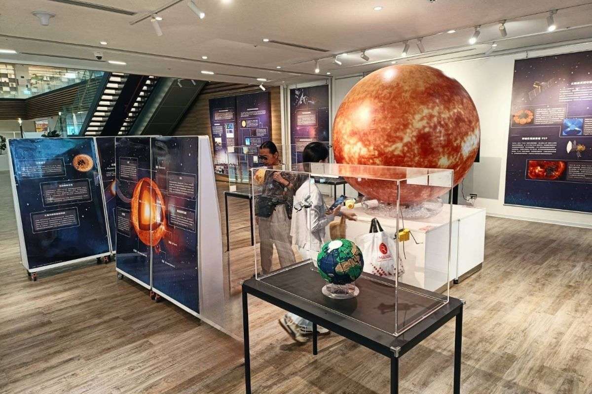 「桃園天文嘉年華」桃市圖登場 帶你探索太陽奧秘 20250707 1