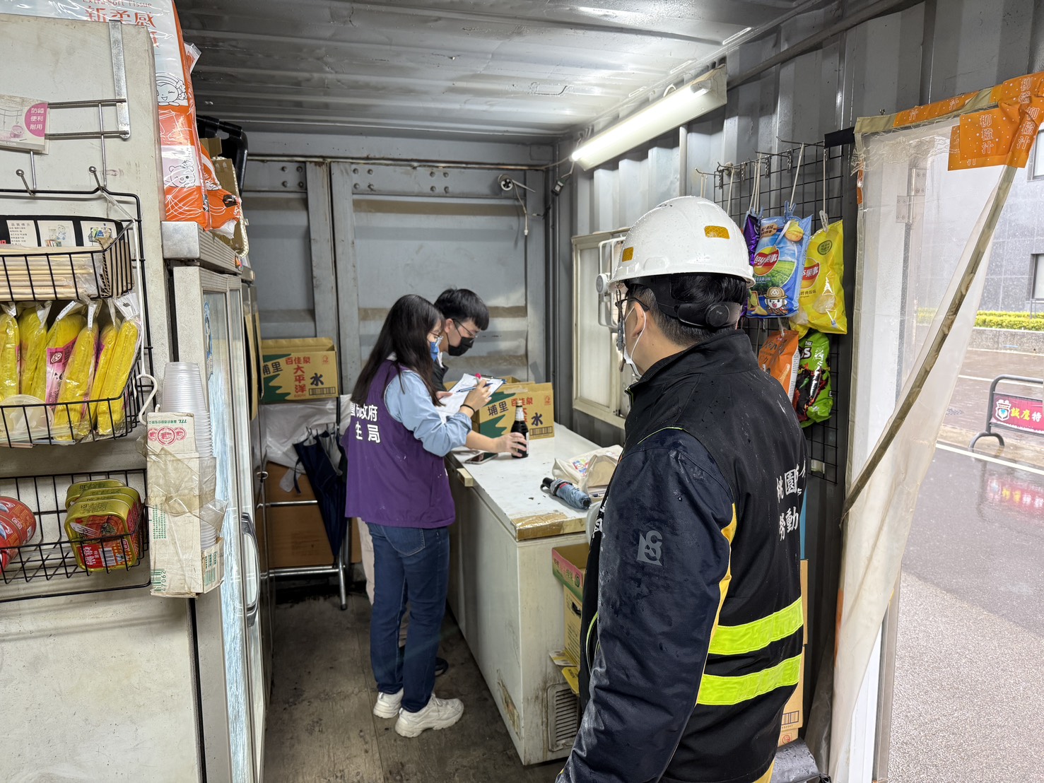 桃園勞檢處嚴抓工地販售藥酒 確保勞工作業安全 256 2