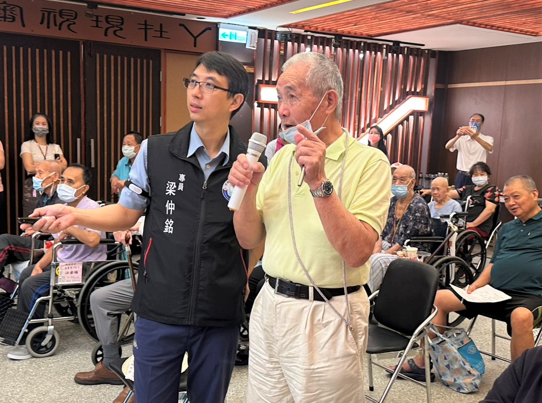 守護銀髮族財產安全 桃園榮家攜手市警局反詐宣導 456654 2