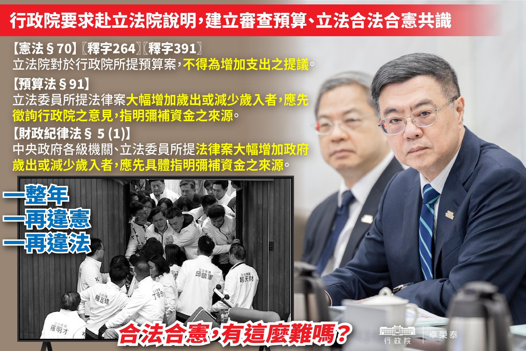 普發一萬沒得拿了?卓榮泰:立院再次違憲 不該債留子孫 519501091 1324094945752311 2017598589498990011 n