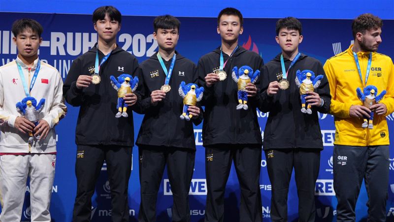 世大運台灣桌球男團擊敗中國奪首金 背後艱辛曝