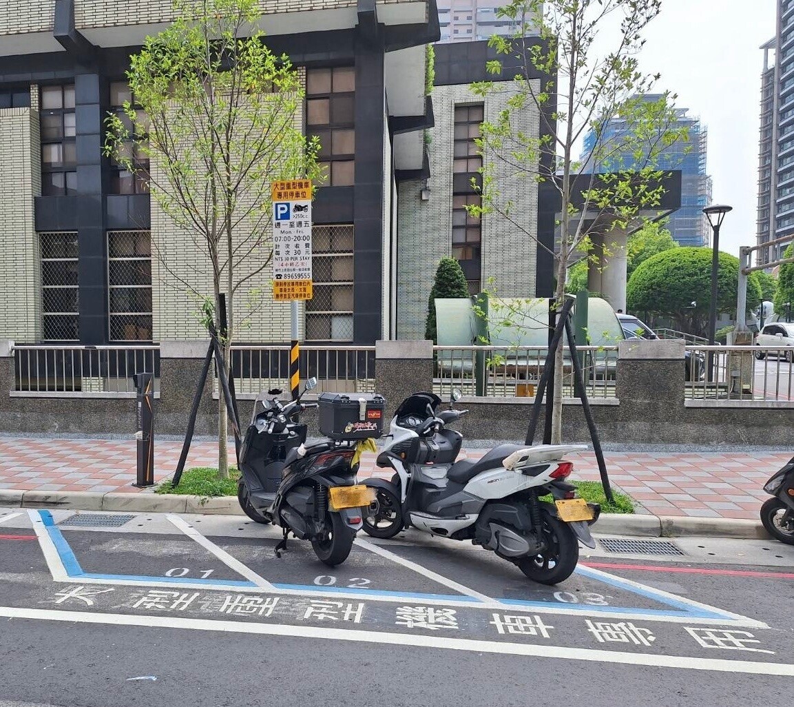 重機騎士笑了!新北「這2區」8月起可停機車格 4小時僅收30元