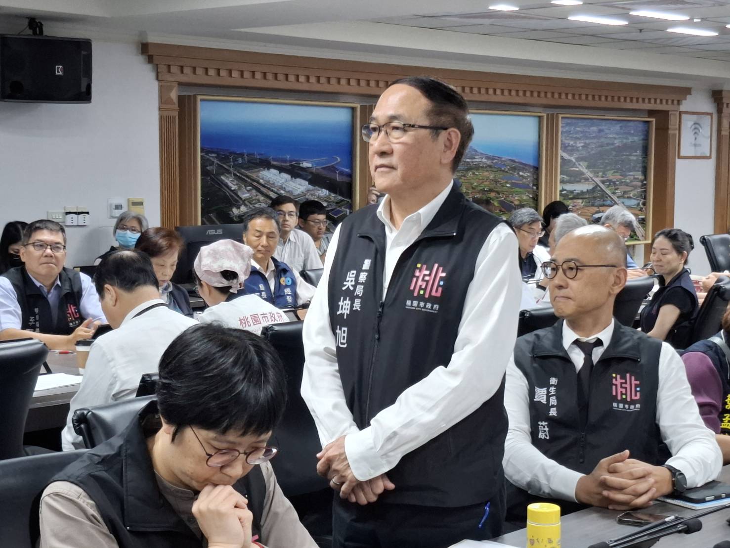 桃園警察局長吳坤旭下周榮退 張善政感謝他對治安貢獻 74003 0
