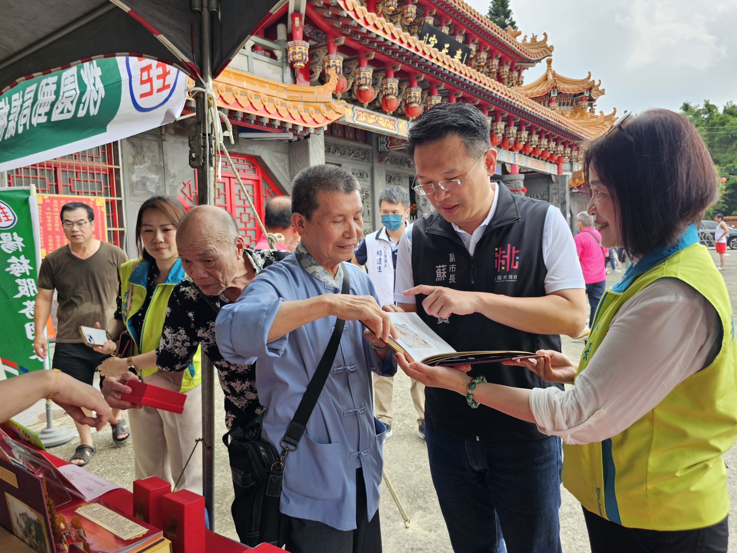 關聖帝君1866年聖誕 蘇俊賓赴楊梅奉天宮參香祝壽 S 29032504