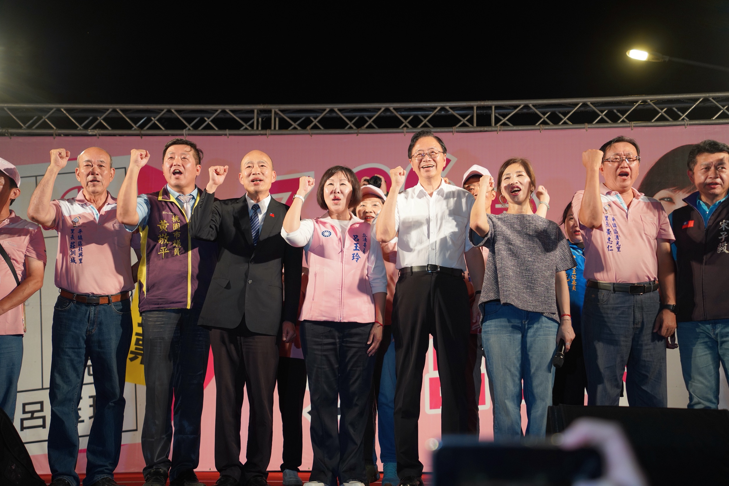 催反罷免票!藍營大咖齊聚平鎮力挺呂玉玲 韓國瑜:不能讓民主往惡性發展 S 77471805