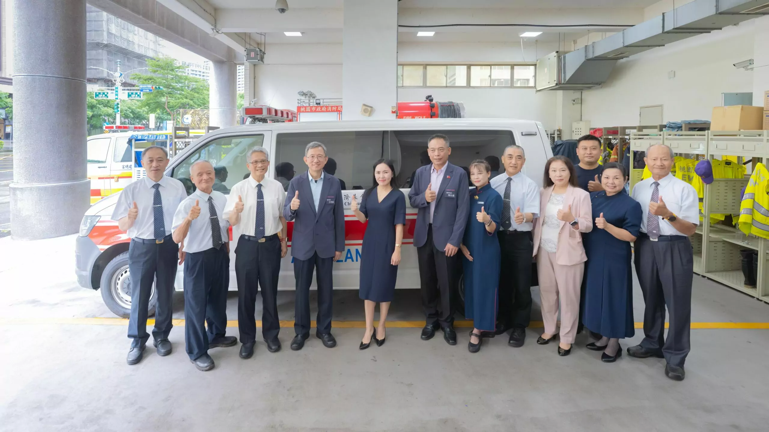 退役救護車仍車況良好 桃園捐6台給蒙古國 退役救護車仍車況良好 桃園捐6台給蒙古國