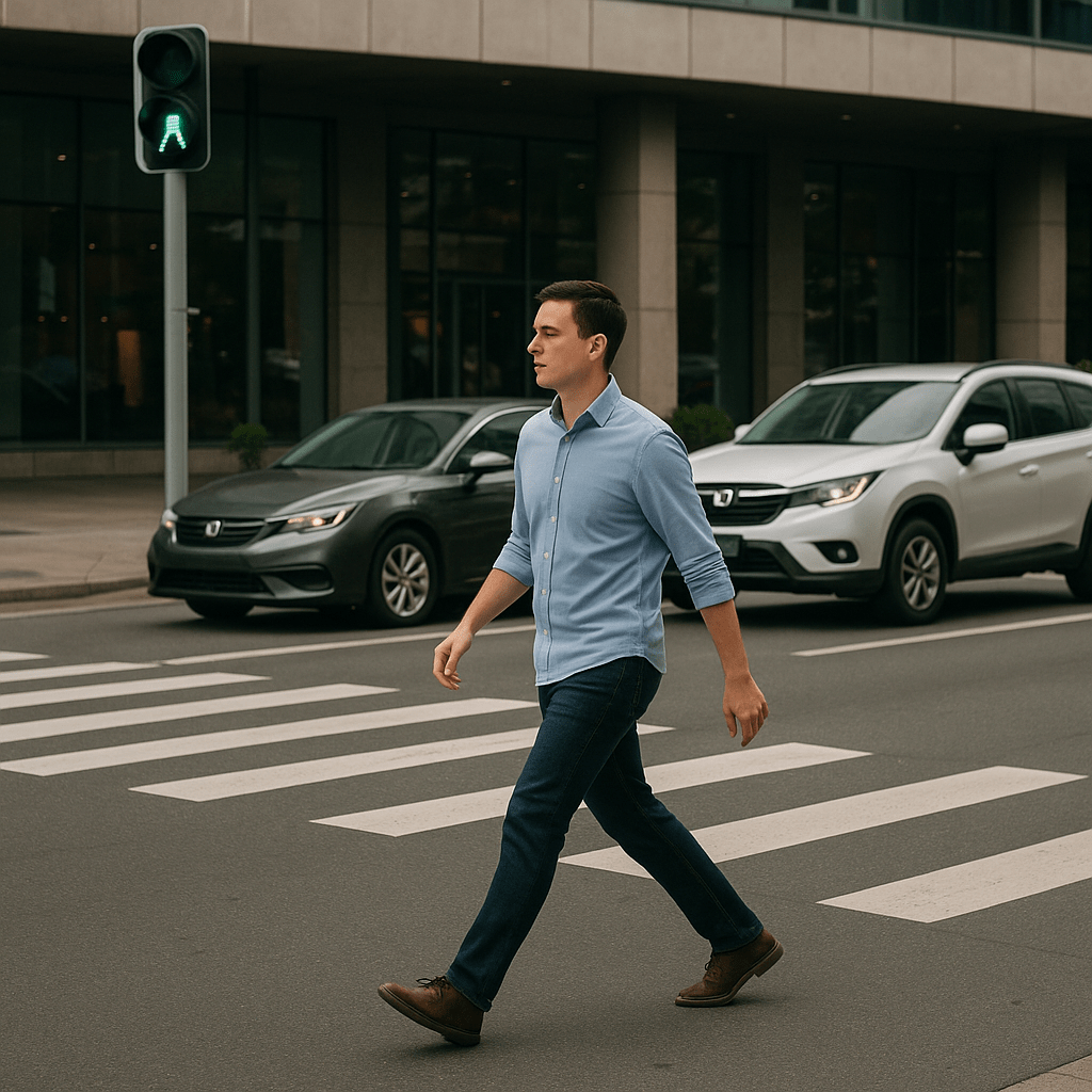 沒走斑馬線罰1800？桃警：勿再轉傳假消息