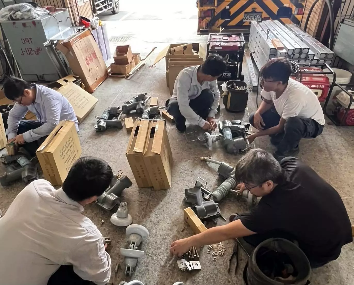 楊柳颱風逼近 台電桃園區處超前部署召開預備會議 108514 0