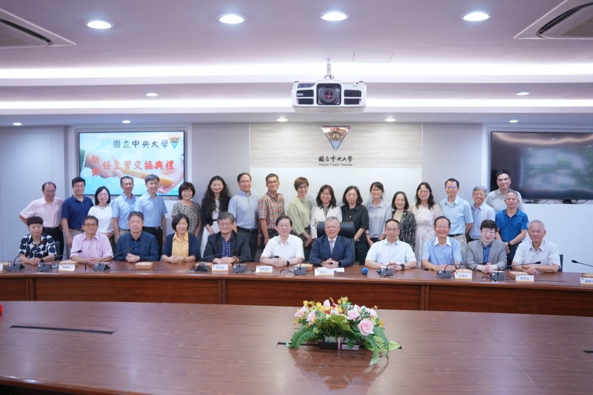 中央大學行政主管履新 劉倩伶接中大壢中校長 1140801 003