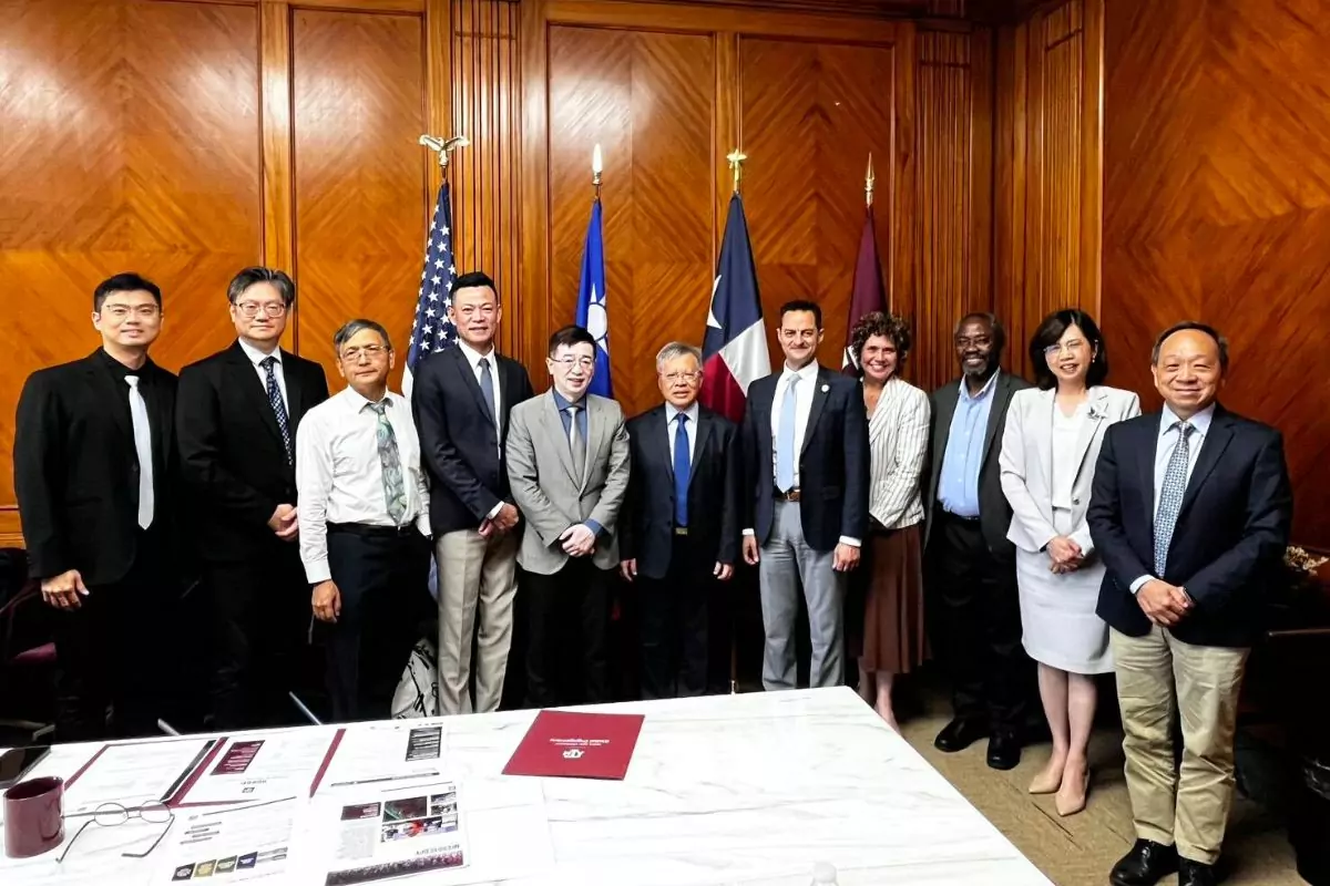 中央大學推動國際科研合作 攜手德州名校推進能源永續與太空探索研究 中央大學推動國際科研合作 攜手德州名校推進能源永續與太空探索研究