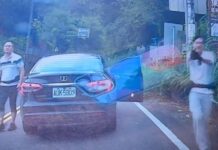 桃園警攔車拔槍擺烏龍惹眾怒!網友:在美國要賠好幾百萬和解