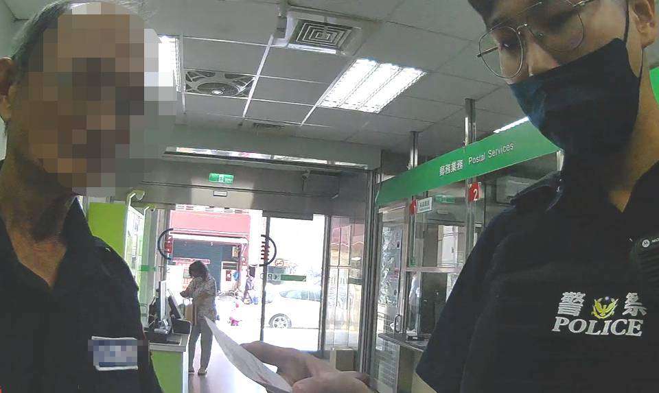 急借假老友15萬手術費 大園警銀合作守住老翁積蓄 374325 0