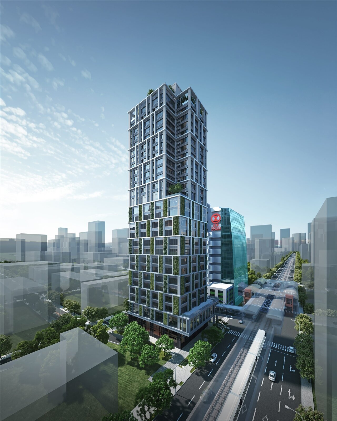 東區地標級綠建築!「忠孝懷生」公辦都更案上樑 預計116年完工