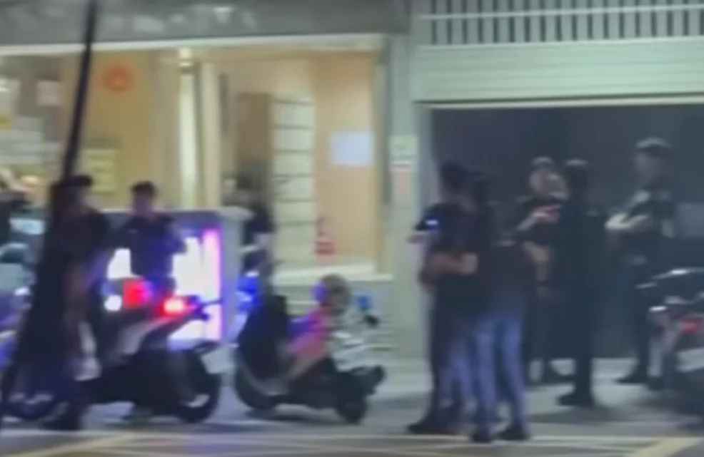 凌晨警車聚集引民眾擔憂 壢警解釋了 454545