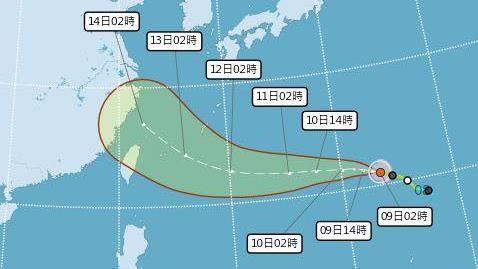楊柳颱風是否侵台 關鍵路徑變化看「這天」