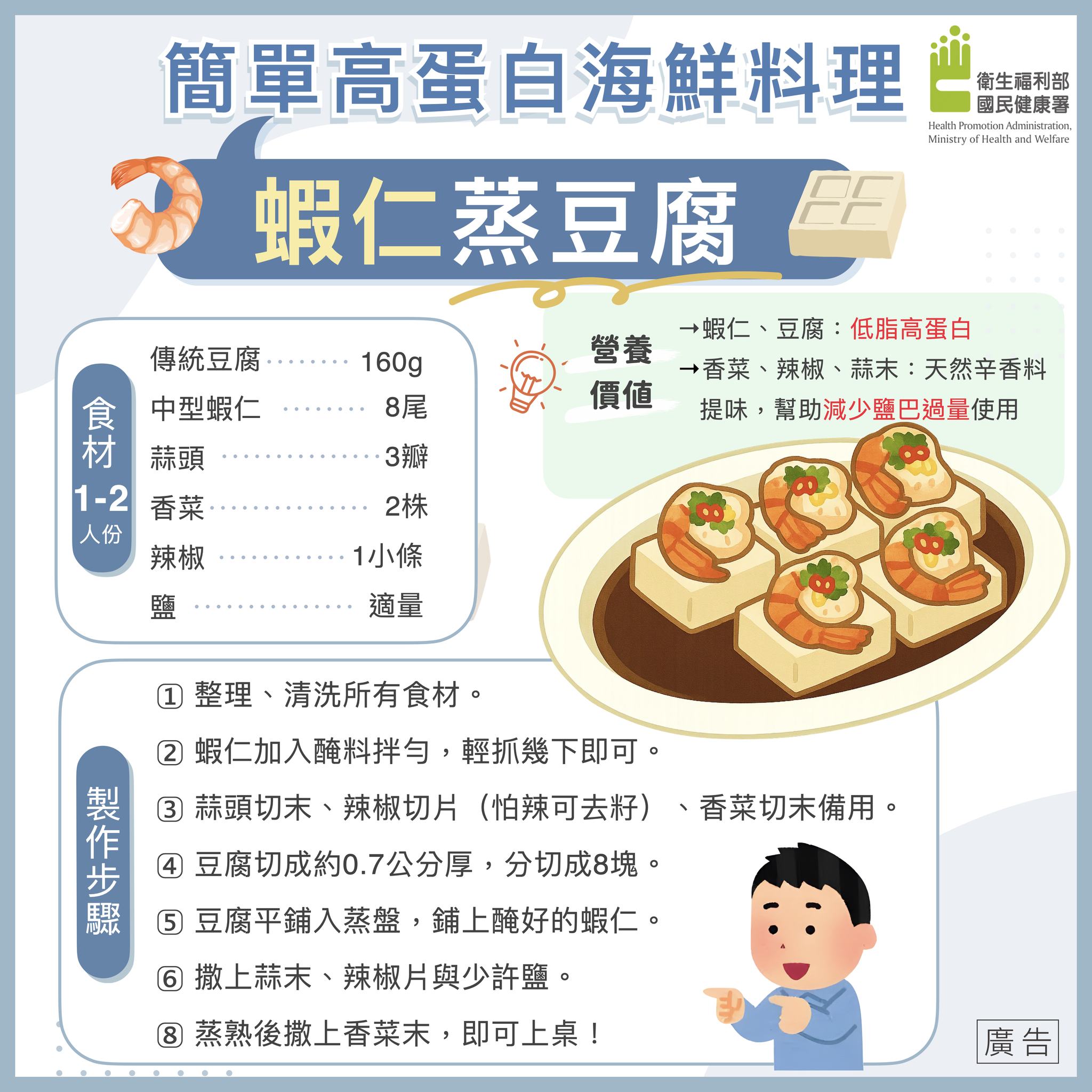 夏天食慾不振吃「蝦仁蒸豆腐」 還能補充蛋白質 523765101 1155376649944647 98881915679512685 n