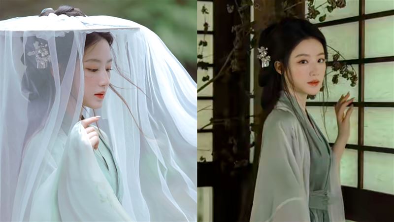 I-DLE舒華漢服古裝造型美瘋 網友:宛如仙女