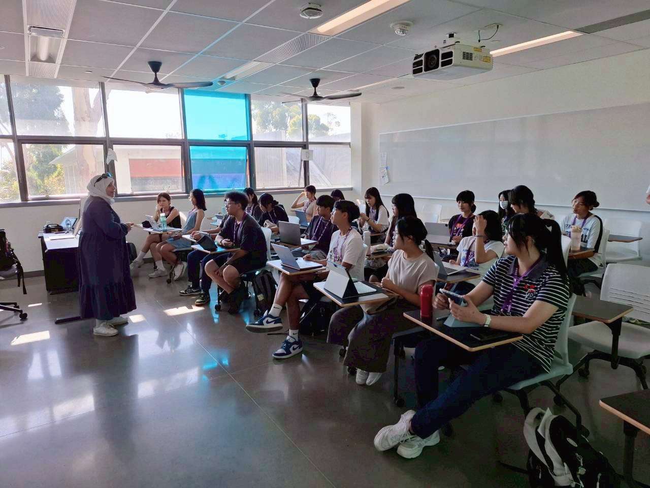 桃園教育局率優秀學生赴貝里斯與美國交流 培育全球視野與永續思維 656gwq 1