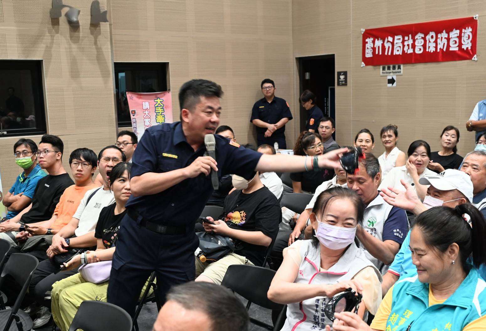 蘆竹社區治安會議登場 貼近民眾強化反詐意識 665104