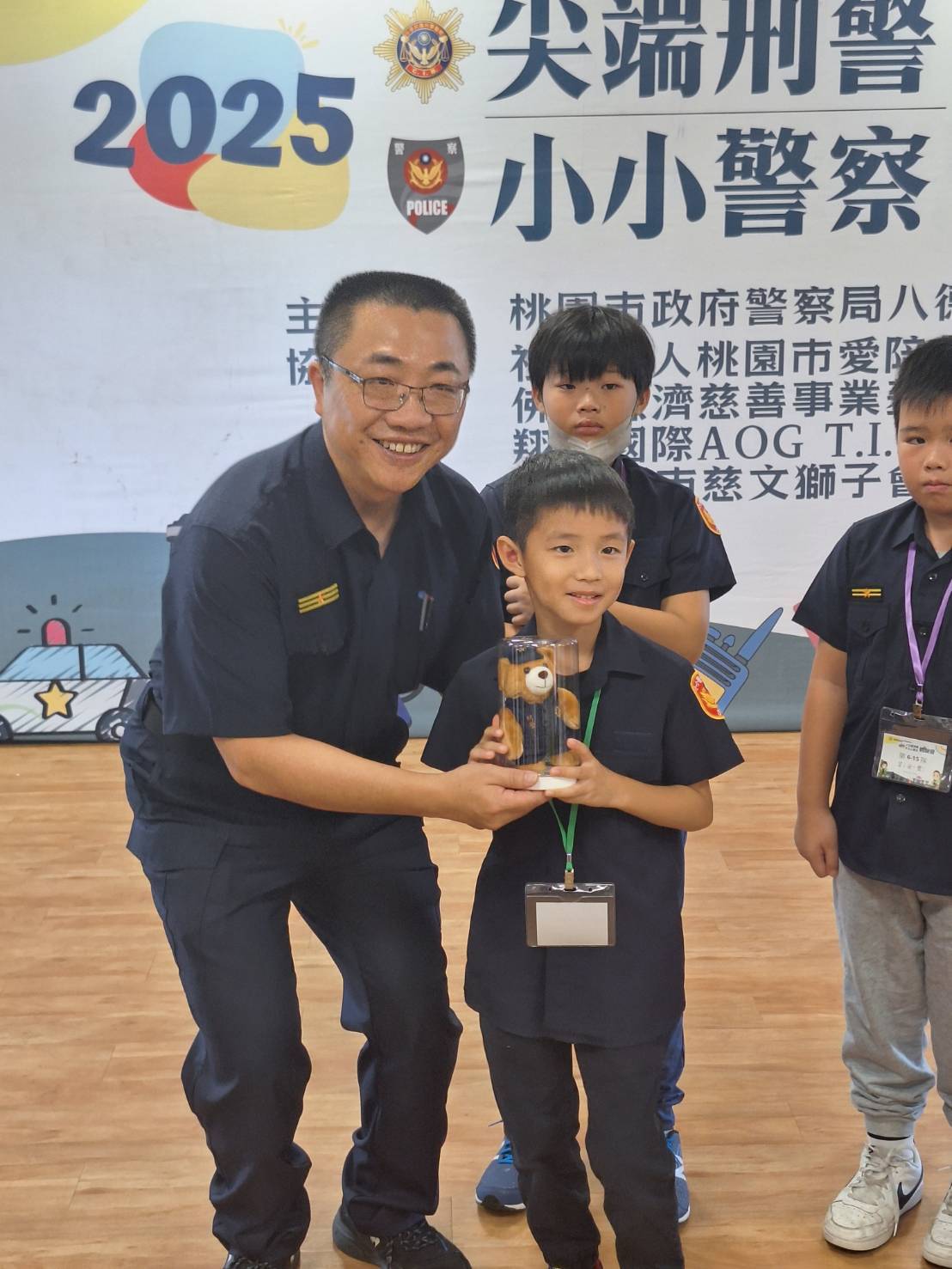 八德警暑假營隊獲好評 學童化身小小波麗士 841909 0
