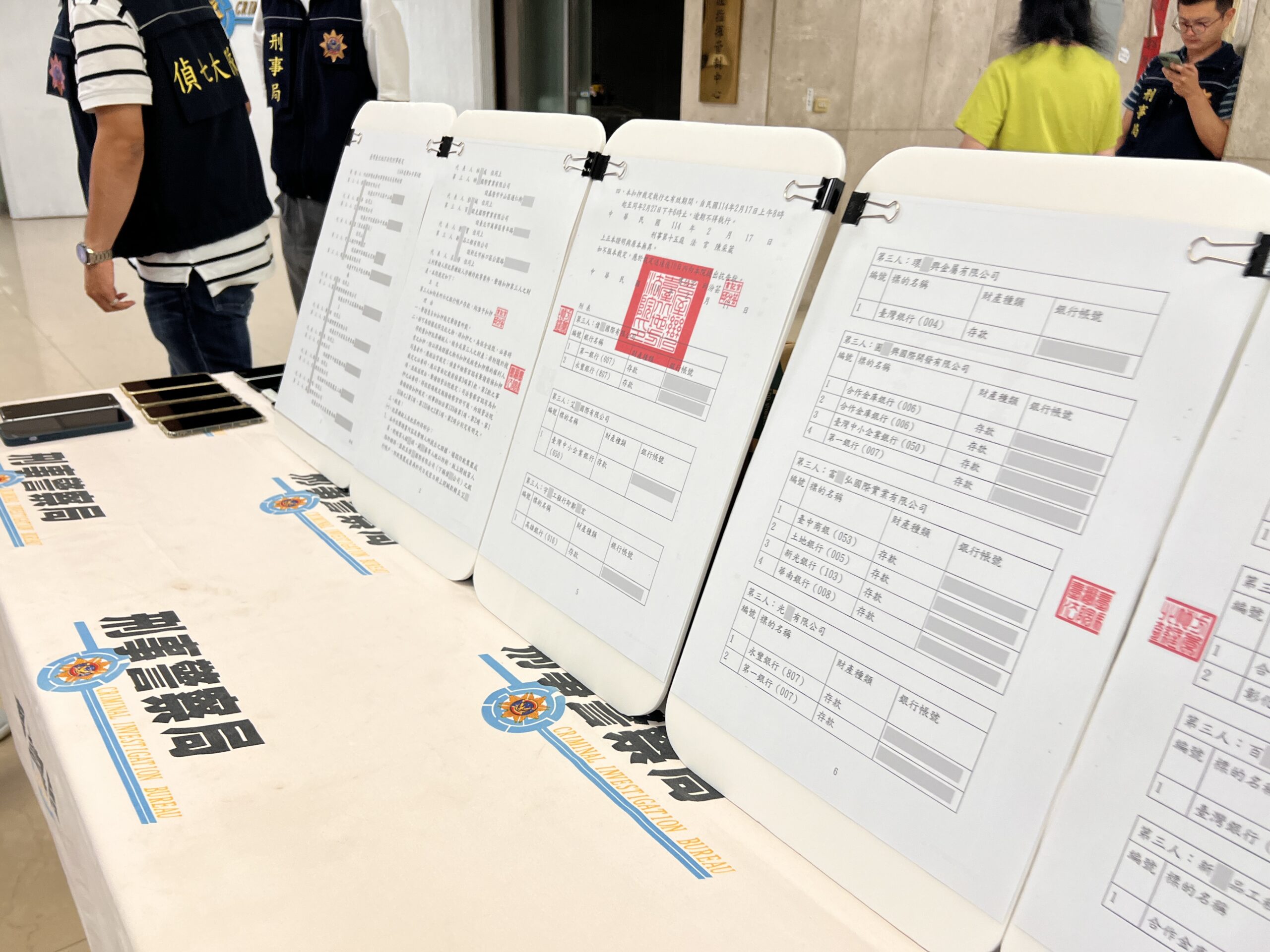 黑幫詐團設「公司戶」藏金流!24人遭逮送辦 IMG 5214 scaled