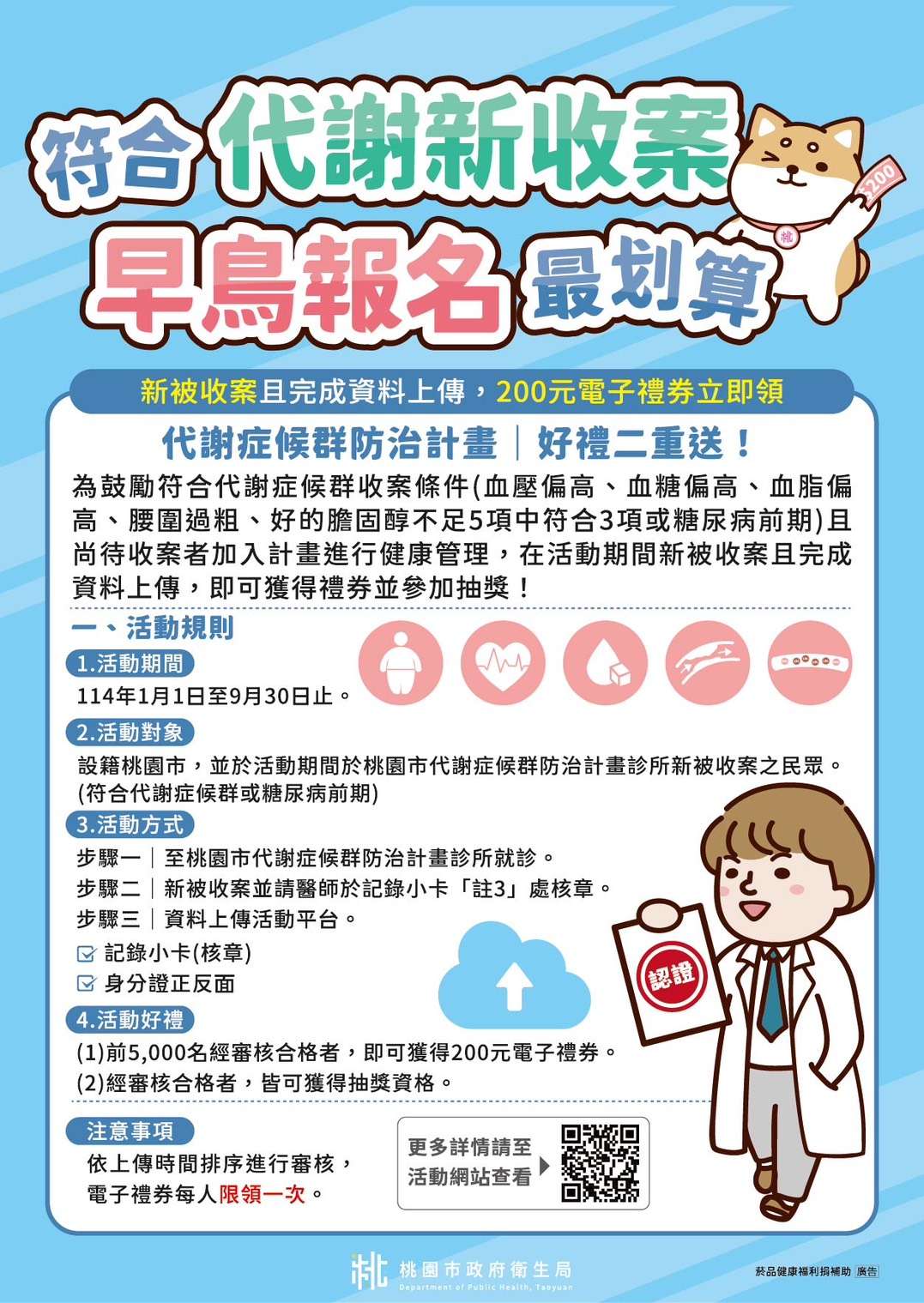 桃市35萬人罹患糖尿病與腎病 衛生局啟動健康管理計畫 S 147398775 複製