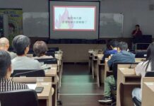 桃消高平分隊前進新生醫專 傳授教職員正確防災觀念