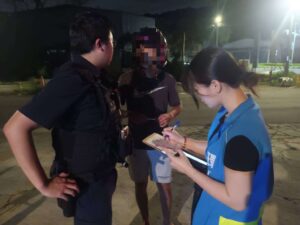 龜山警攜手環保局 針對噪音車熱點加強取締