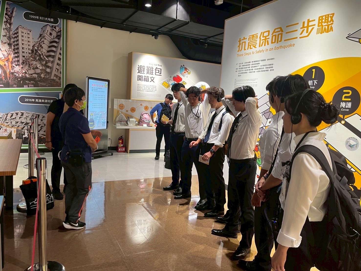 桃園消防救護專業受肯定 日千葉科學大學師生來台交流實習 S 53141577 0