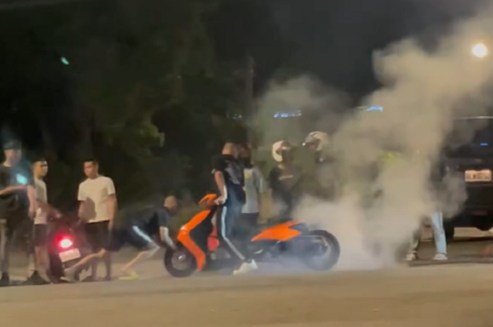 改裝猴凌晨車聚 遭壢警開罰 gef45f4 1