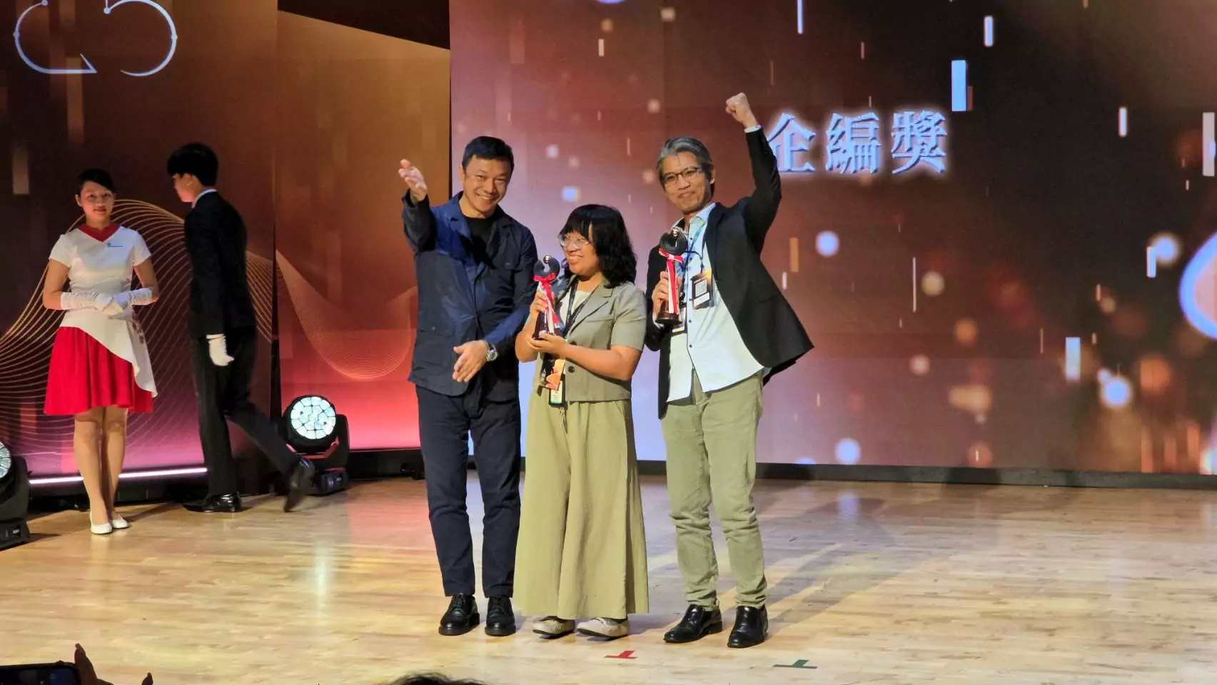 《墓之物語》奪金視獎最佳企編殊榮 北健深耕桃園再受肯定 企編獎頒獎 0