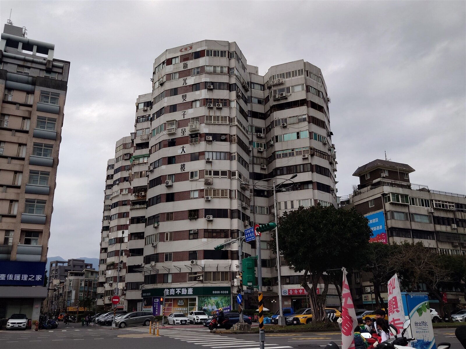 住戶全體同意!士林46年雙子星大樓將換新風貌