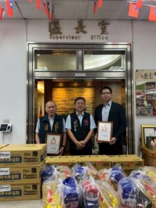 蘆竹區公所攜手企業與宗教團體 暖心物資發放助弱勢