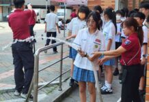 桃消茄苳分隊防災宣導登場 永豐高中學生體驗4大關卡