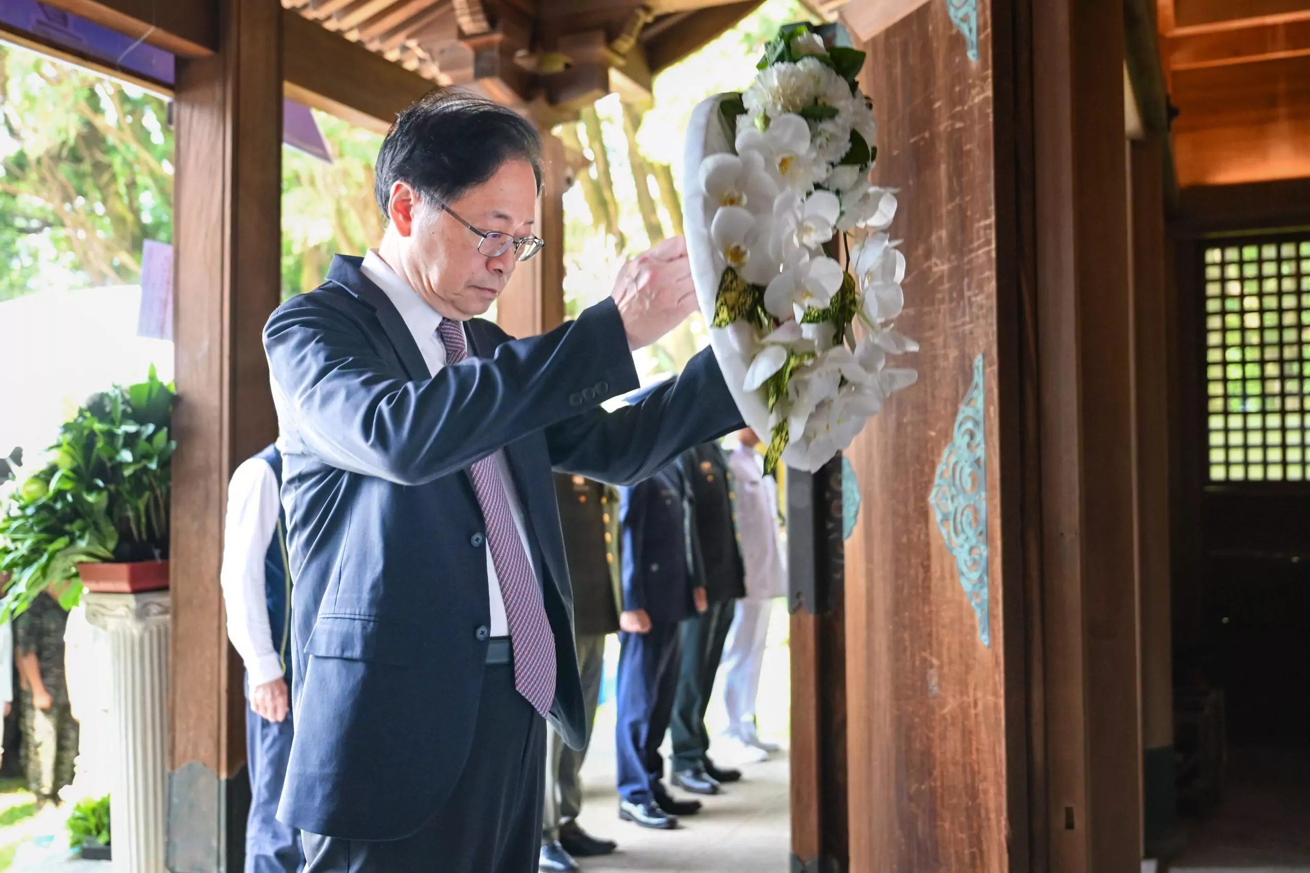 秋祭緬懷先烈為國犧牲 張善政:歷史功績絕不可抹滅 秋祭緬懷先烈為國犧牲 張善政:歷史功績絕不可抹滅