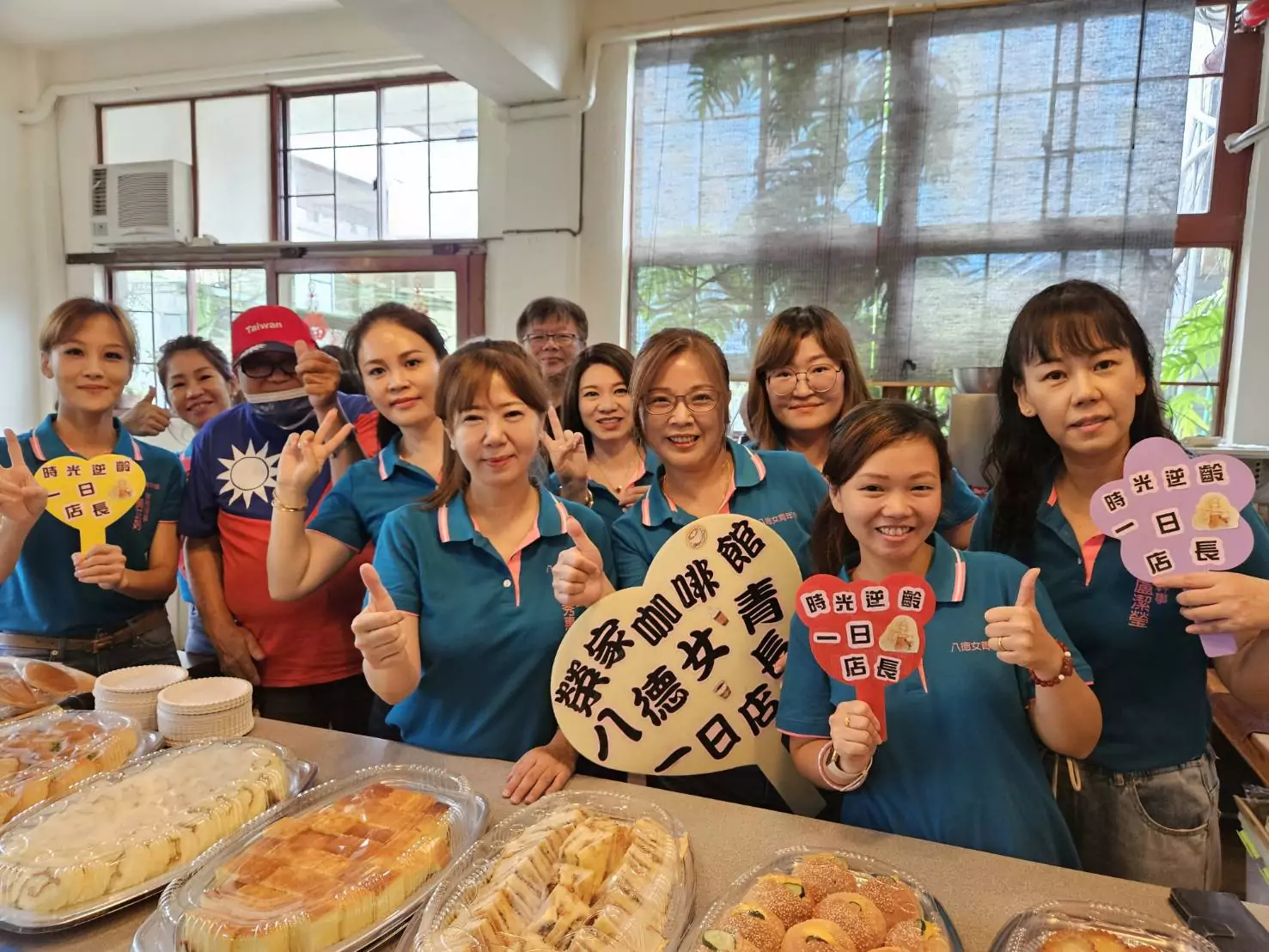 八德女青年會化身一日店長 與榮家長輩共享溫馨時光 八德女青年會化身一日店長 與榮家長輩共享溫馨時光
