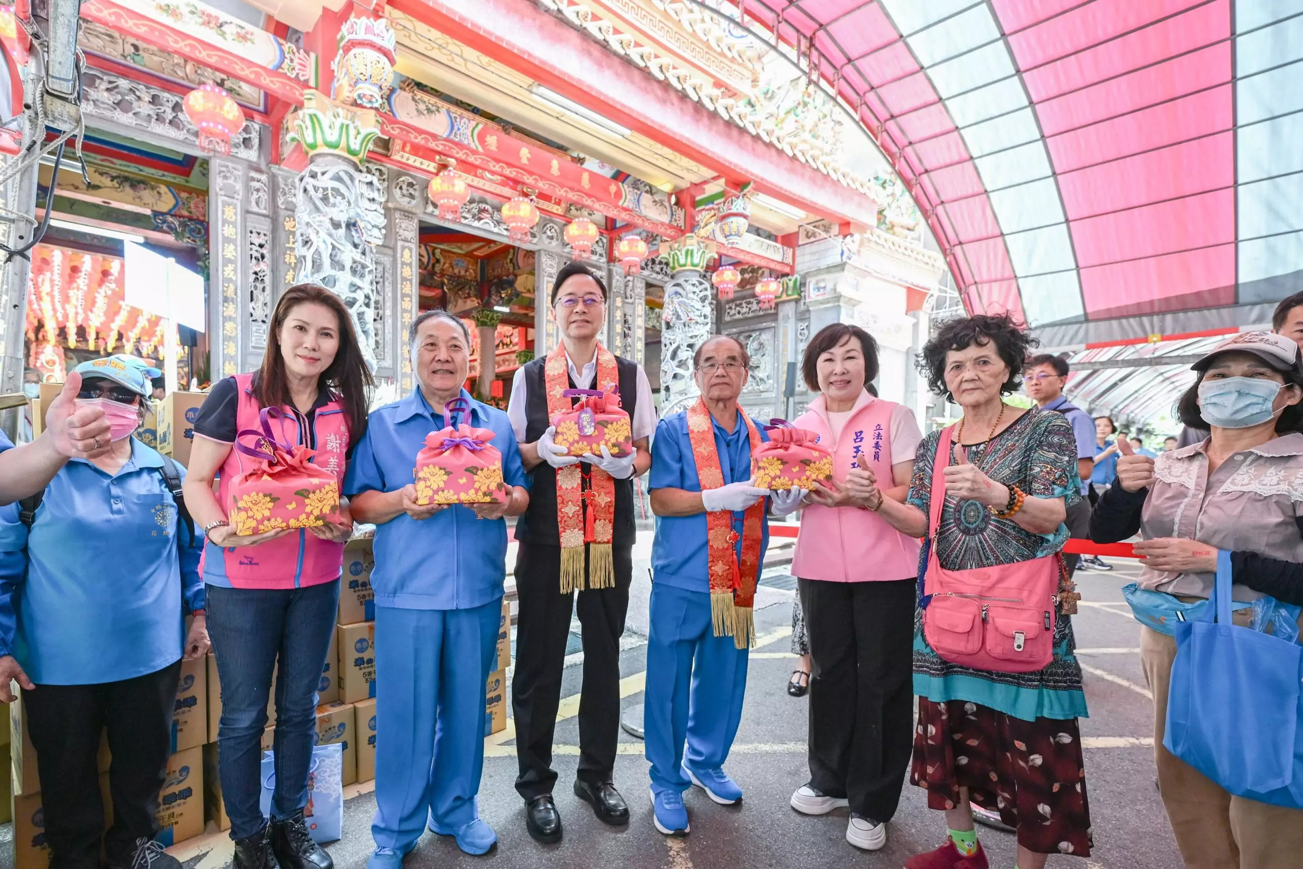 中壢慈惠堂為母娘祝壽 信眾齊聚祈褔 中壢慈惠堂為母娘祝壽 信眾齊聚祈褔