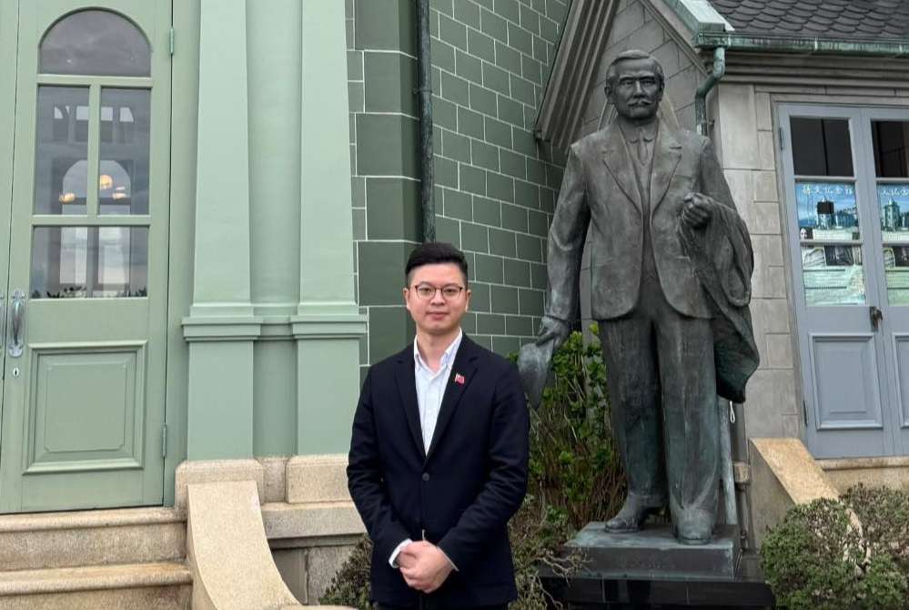 凌濤走訪神戶孫中山紀念館 悟出國民黨主席選舉王道
