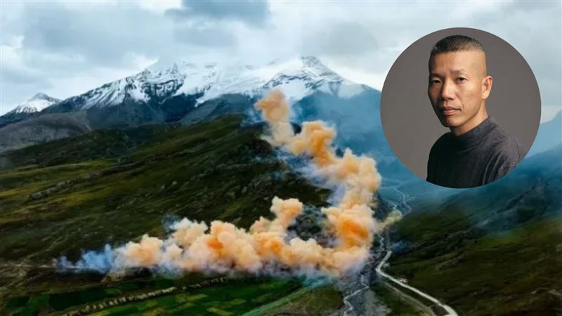 蔡國強喜馬拉雅山煙花秀惹議 始祖鳥市值蒸發逾百億