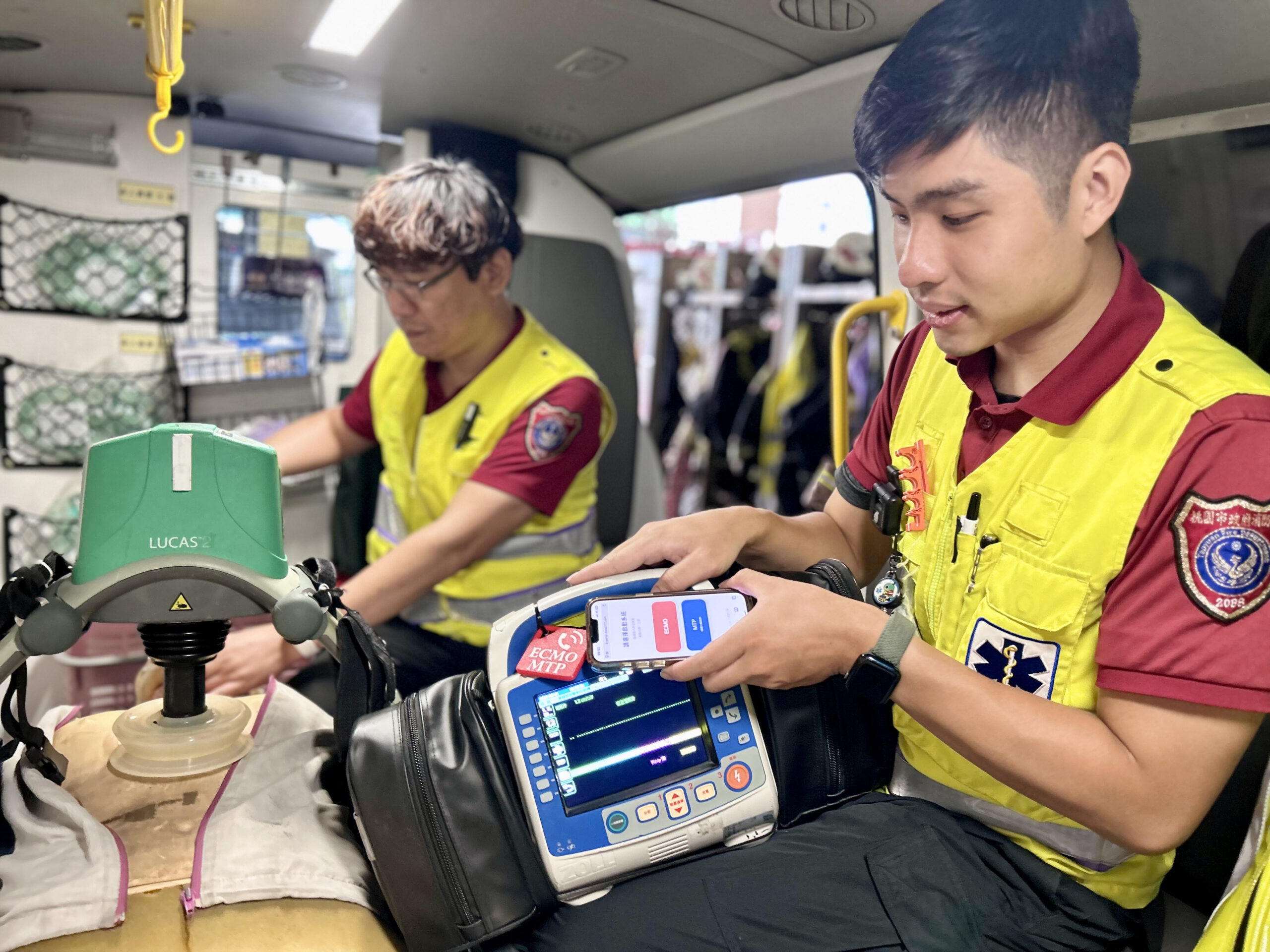桃消三民分隊研發NFC結合院前啟動網頁系統 登國際醫學期刊 S 165306387 scaled