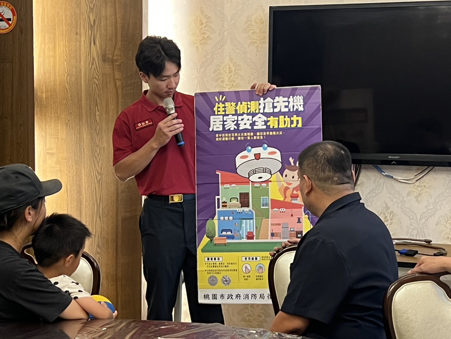桃消復旦分隊攜手社區防災教育 防範觀念深入居民日常 S 55181331 0