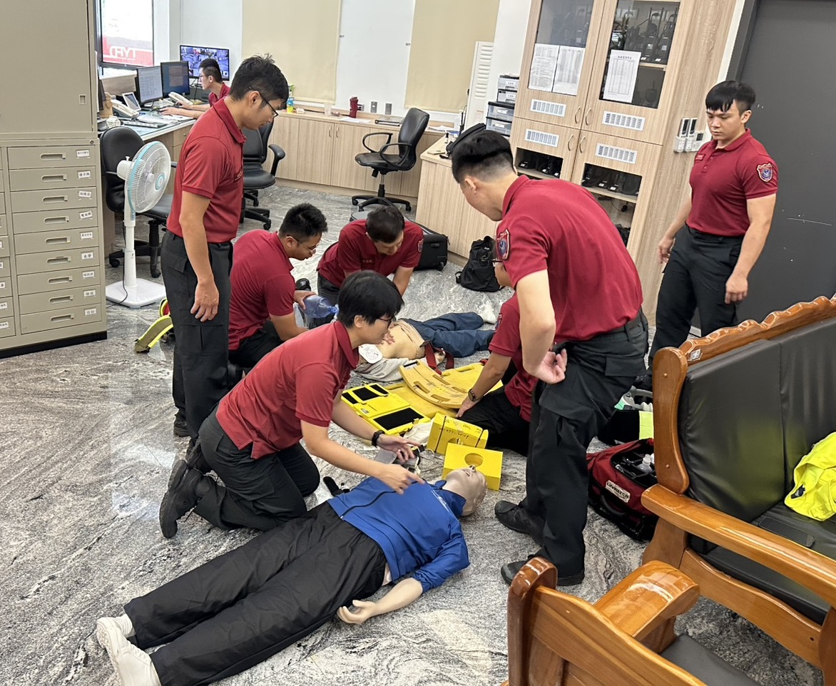 新屋消防分隊榮耀全國!張金煜代表桃園奪獎 展現救護量能 S 70558332 1