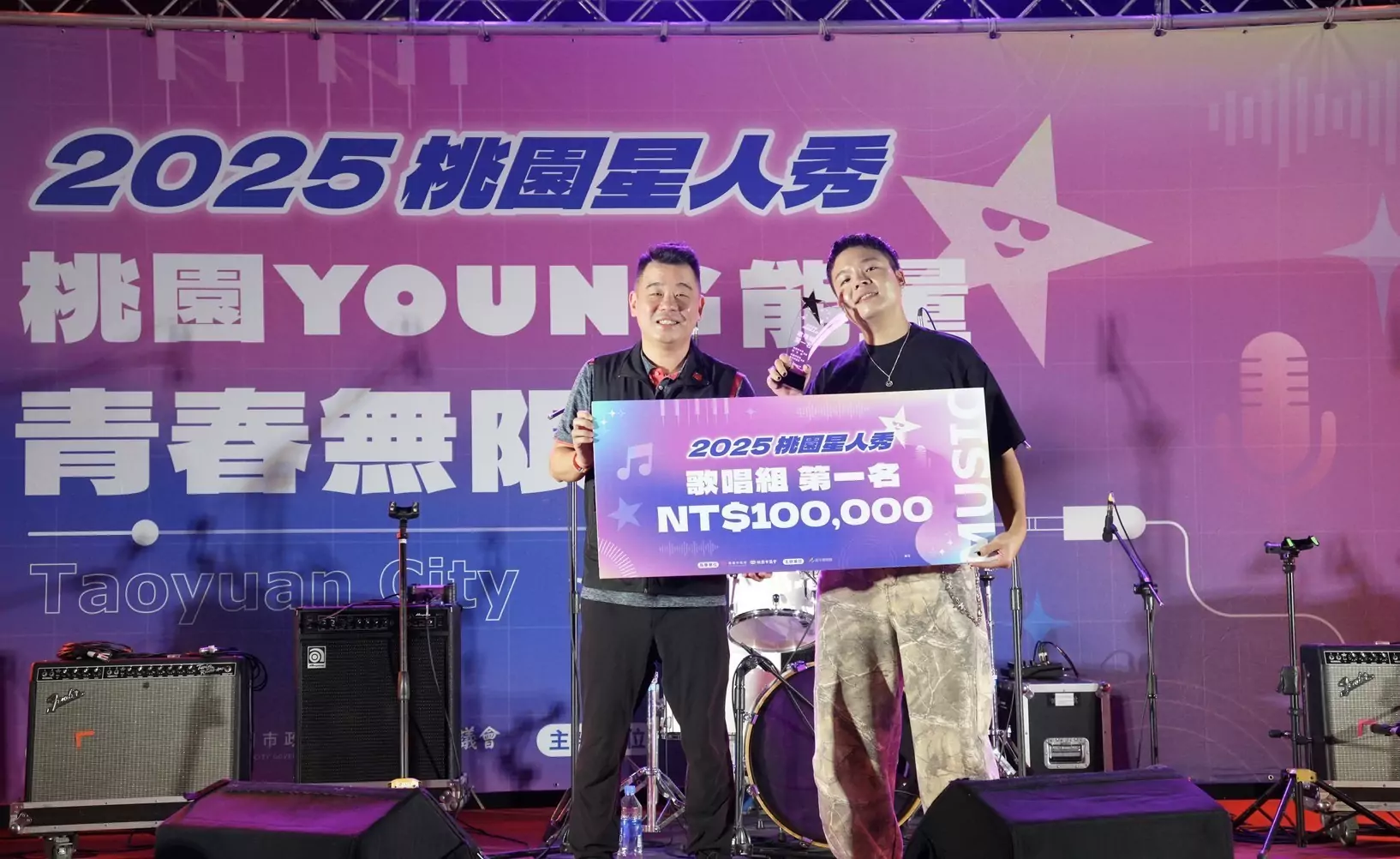「桃園星人秀」舞台助追夢 24組青年登藝文廣場大秀歌喉、舞技 S 98779161