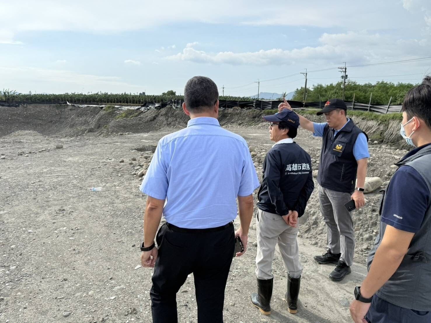 美濃農地盜採砂石今年已6起 市府啟動密集地毯式巡查