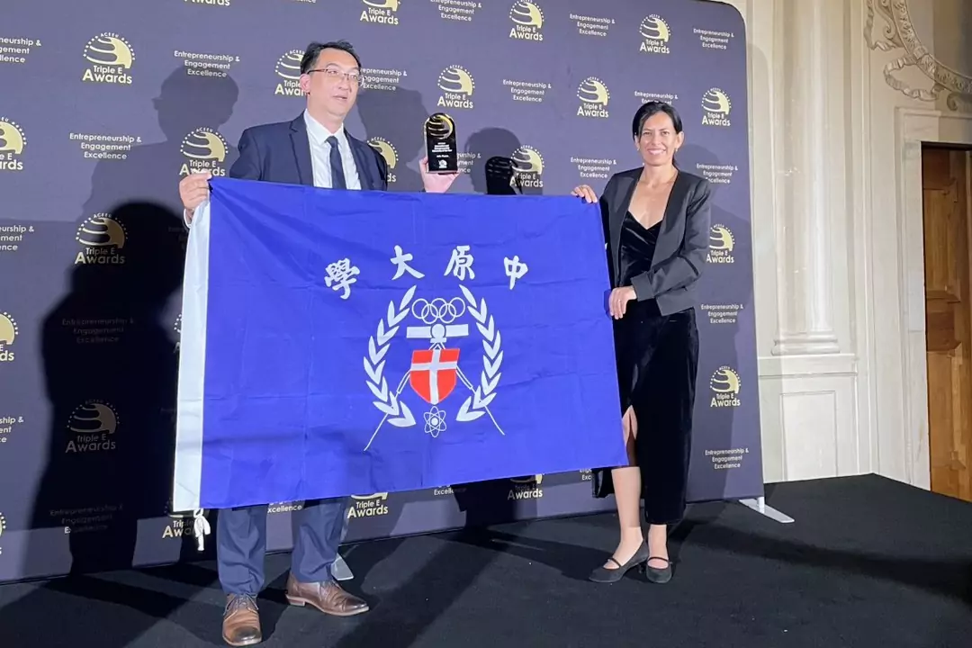中原大學扶植新創有成 全台唯一榮獲「Triple E Awards」年度創新創業大學 中原大學扶植新創有成 全台唯一榮獲「Triple E Awards」年度創新創業大學