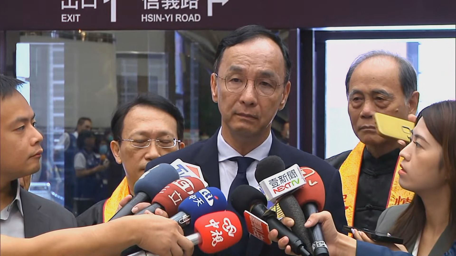 多人勸進傅崐萁參選黨魁? 朱立倫:傳言就讓它變成傳言