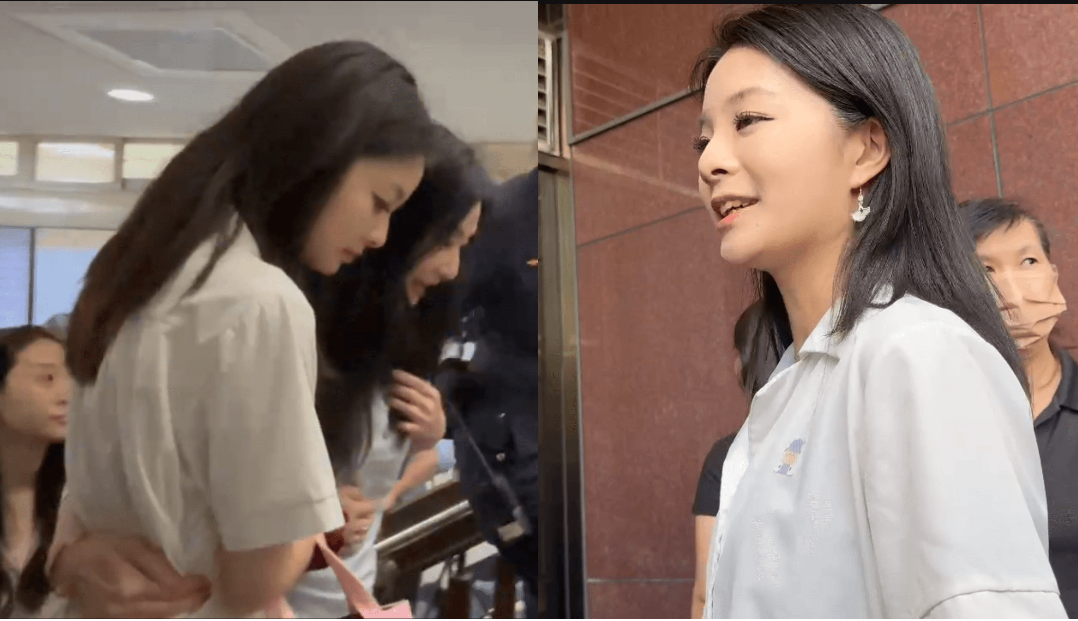 應曉薇愛女現身北院發早餐 回應參選傳言:目前沒有想法